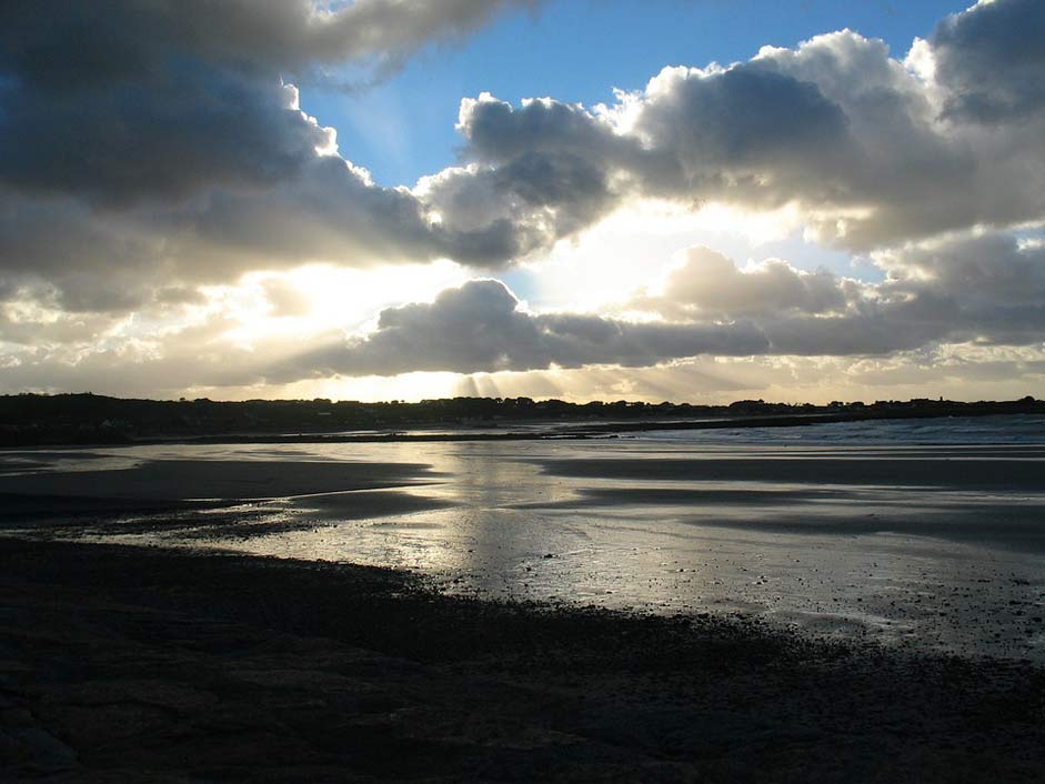 Clouds Sun Beach Winter