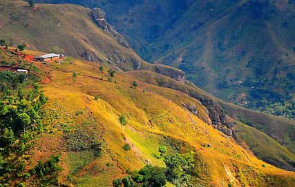 Haiti Steep Landscape Mountains Picture