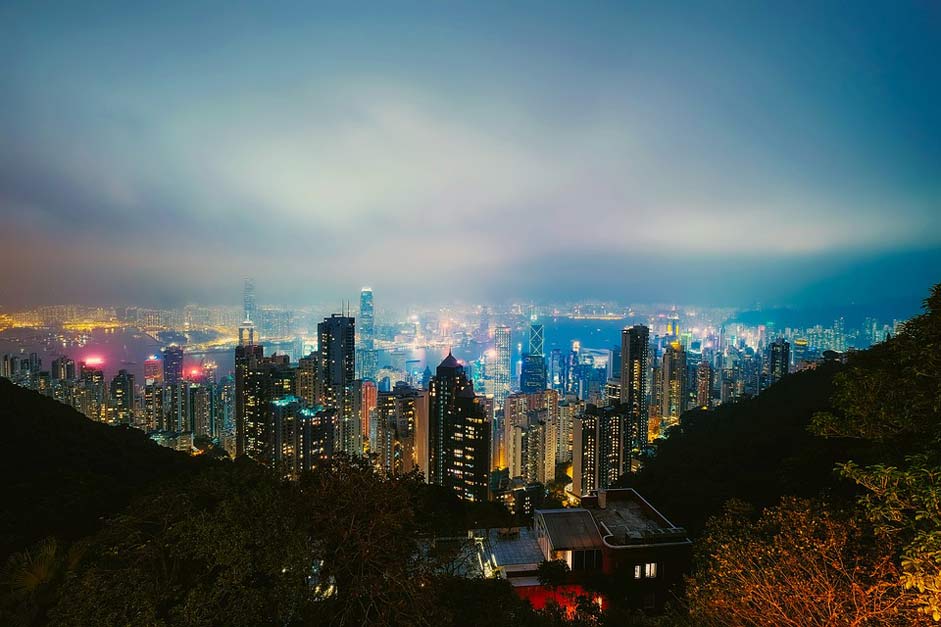 Cityscape Urban City Hong-Kong