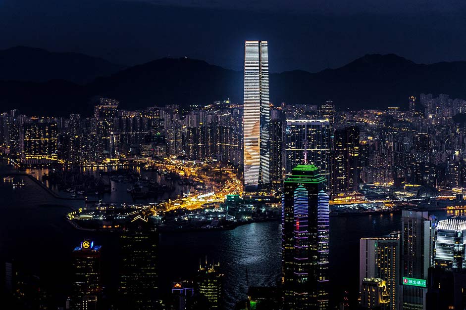 Architecture Building City Hong-Kong