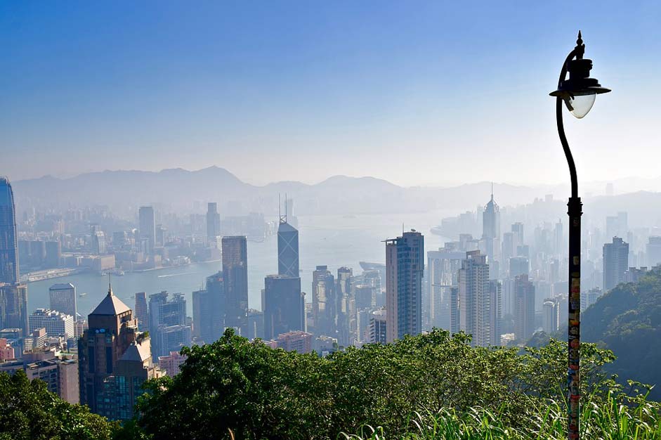 Metropolis Skyscraper Skyline Hong-Kong