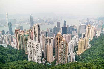 Hong-Kong The-Mountain Tourism Skyline Picture