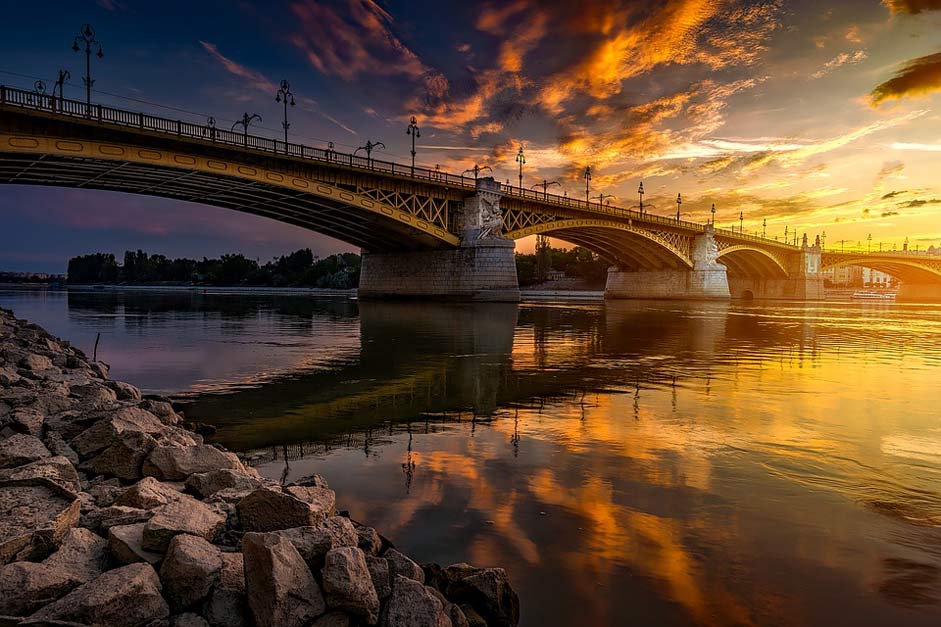 Architecture Bridge Hungary Budapest