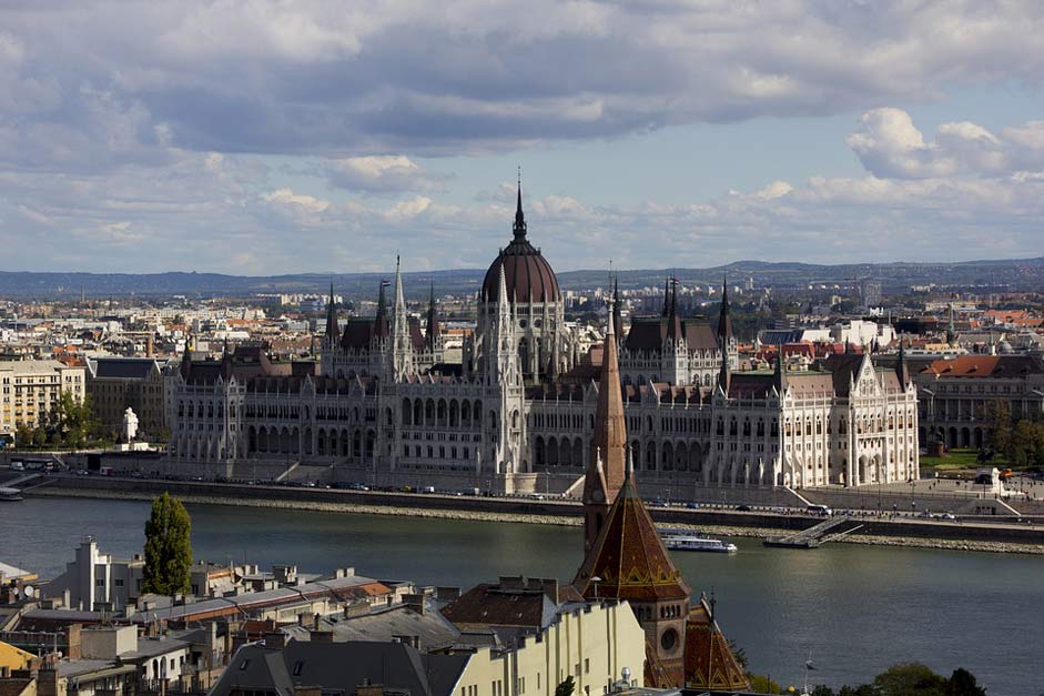 Danube Budapest Parliament Hungary