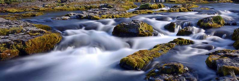 Kirkjufell-River Landscape Flow River Picture