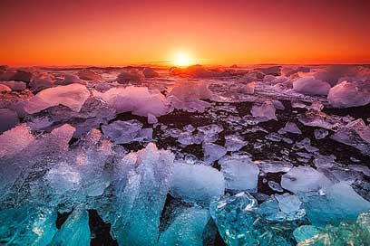 Iceland Ice Ocean Sea Picture