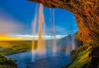 Iceland Falls Waterfall Skogafoss Picture