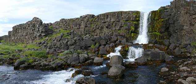 Iceland Mountains Landscape Thingvellir Picture