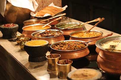 Buffet Spices Food Indian Picture