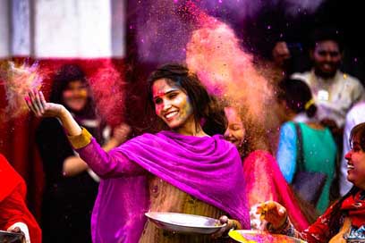 Holi India Indian Girl Picture