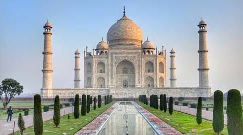 Taj-Mahal Agra Marble Ivory-White Picture