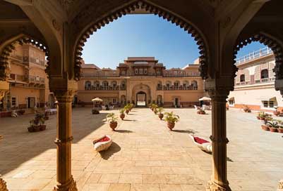 Architecture India Rajasthan Chomu-Palace Picture
