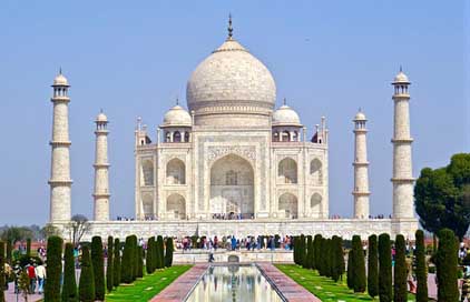 India Architecture Agra Taj-Mahal Picture