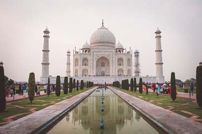 Taj-Mahal Architecture Monument India Picture