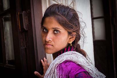 Women Eyes People India Picture