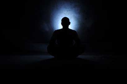 Saint Meditating Yoga Meditation Picture