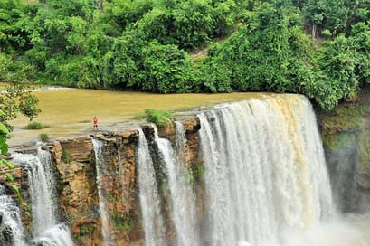 Waterfall River Landscape Nature Picture