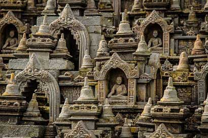 Borobudur Macro Mini Temple Picture