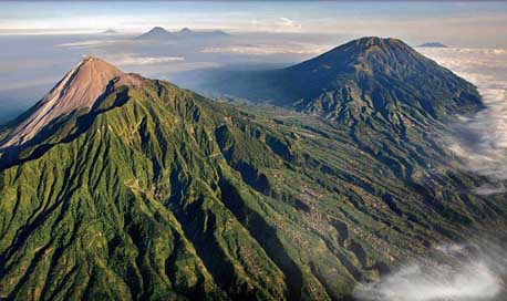 Mount-Merapi Lava Indonesia Volcano Picture