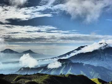 Indonesia Landscape Natural Mountain Picture