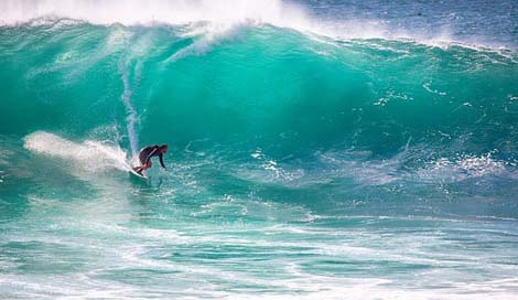 Surfing The-Indian-Ocean Speed Big-Waves Picture