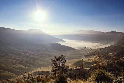 Bromo Sunrise Summer Sun Picture