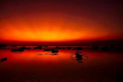 Indonesia Beautiful Dusk Sunset Picture