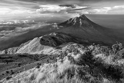 Landscape Indonesia The-Volcano Mountain Picture