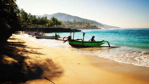 Bali Boats Travel Beach Picture