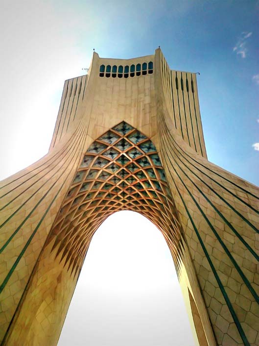 Tehran Architecture Azadi Arch