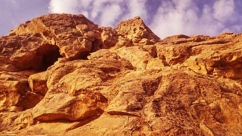 Mountain Iran Yellow Desert Picture