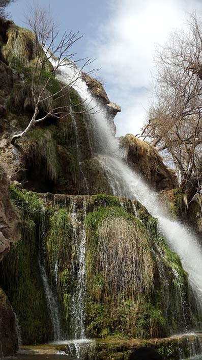 Cascade Iran Mountain Waterfall