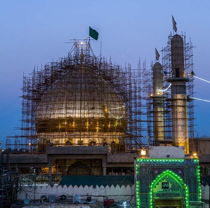 Iraq Minarets Repairs Al-Askari-Mosque