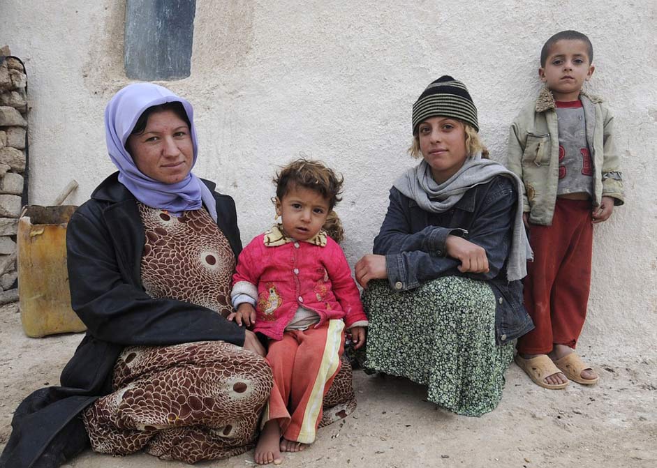 Woman Family Iraqi Iraq