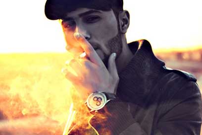 Man Smoker Smoke Person Picture