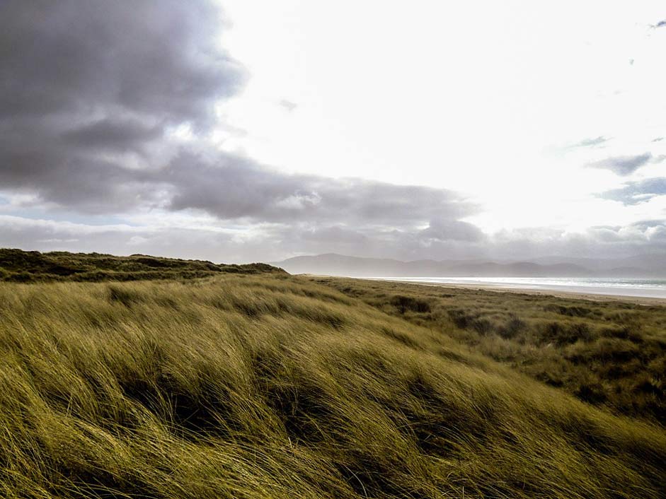 Clouds Ireland Meadow Grass