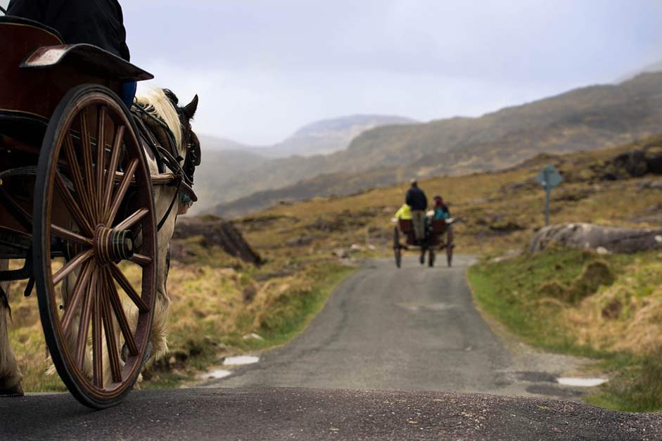 Horse Wagon Gap-Of-Dunloe Ireland
