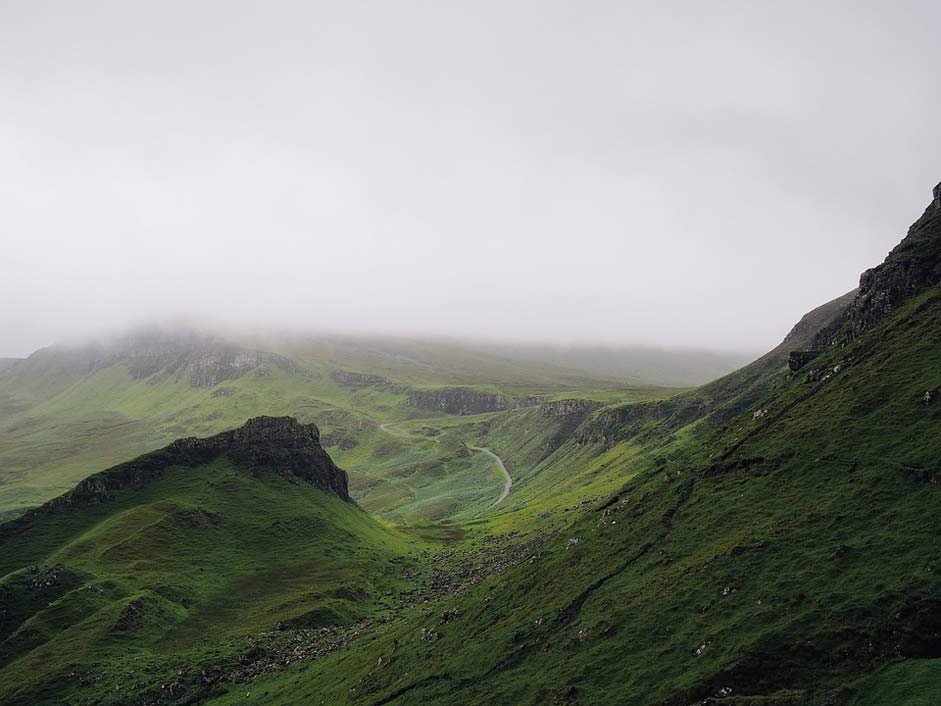 Scenic Landscape Mountains Ireland