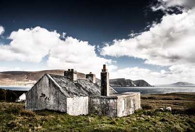 Hut House Ireland Ruin Picture