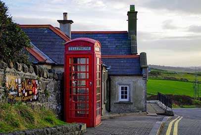 Ireland Red Red-Cabin Phone-Box Picture