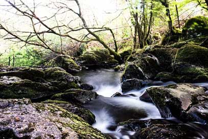 Bach Waterfall Tourmakeady River Picture