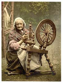 Spinner Craft Woman Irish-Spinner Picture