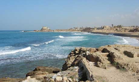 Caesarea Roman Port Israel Picture