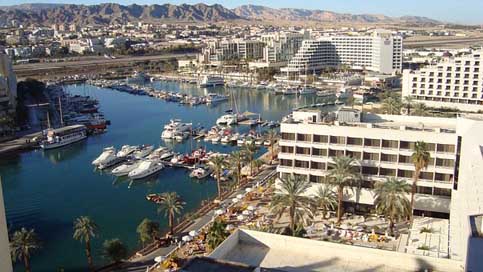 Eilat Architecture Harbour Israel Picture