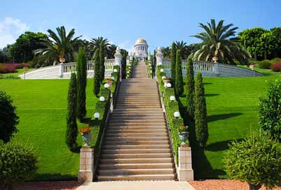 Haifa Temple Green Israel Picture