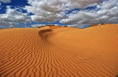 Dunes Ripples Landscape Sand Picture