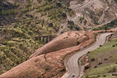 Landscape Road Valley Israel Picture