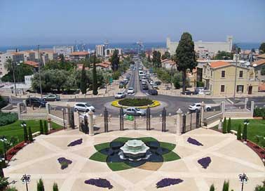 Gardens Terraced Terraces Haifa Picture
