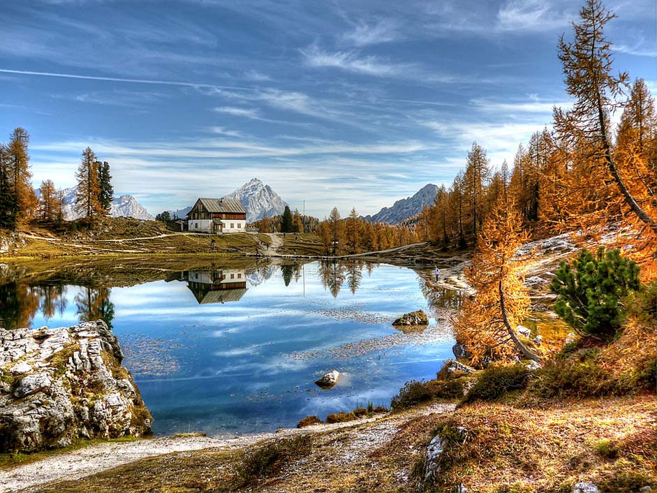 Alpine Italy Mountains Dolomites