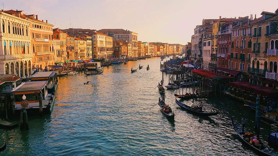 Canal Italy Venice Grand-Canal